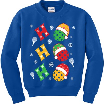 Pickleball Christmas Pickleball Lover Gift Kids Sweatshirt
