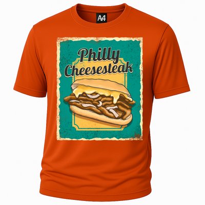 Philly Cheesesteak Cooling Performance Crew T-Shirt