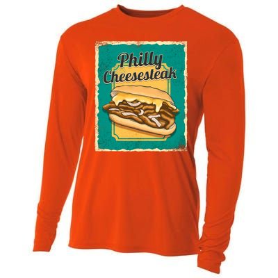 Philly Cheesesteak Cooling Performance Long Sleeve Crew