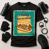 Philly Cheesesteak Cooling Performance Crew T-Shirt