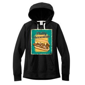 Philly Cheesesteak Women's Fleece Hoodie