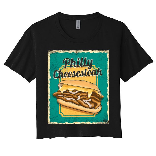 Philly Cheesesteak Crop Top