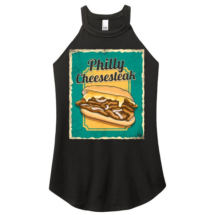 Philly Cheesesteak Women's Perfect Tri Rocker Tank
