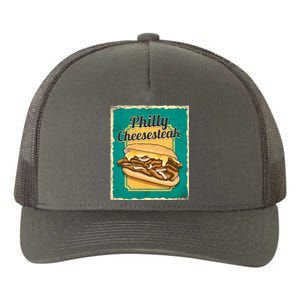 Philly Cheesesteak Yupoong Adult 5-Panel Trucker Hat