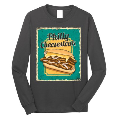 Philly Cheesesteak Long Sleeve Shirt