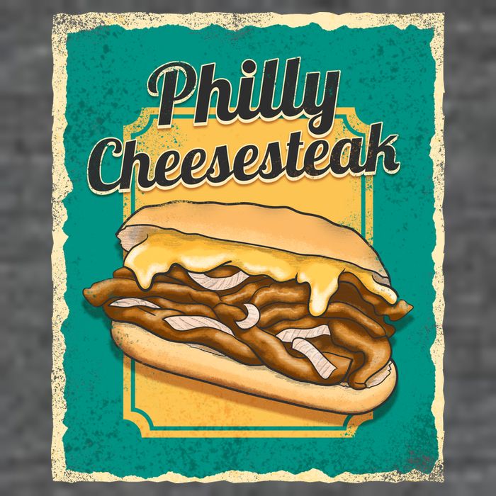 Philly Cheesesteak Button