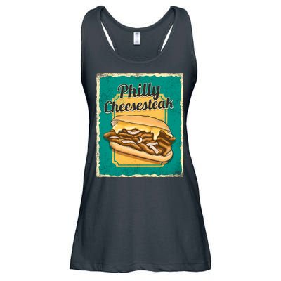 Philly Cheesesteak Ladies Essential Flowy Tank