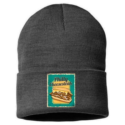 Philly Cheesesteak Sustainable Knit Beanie