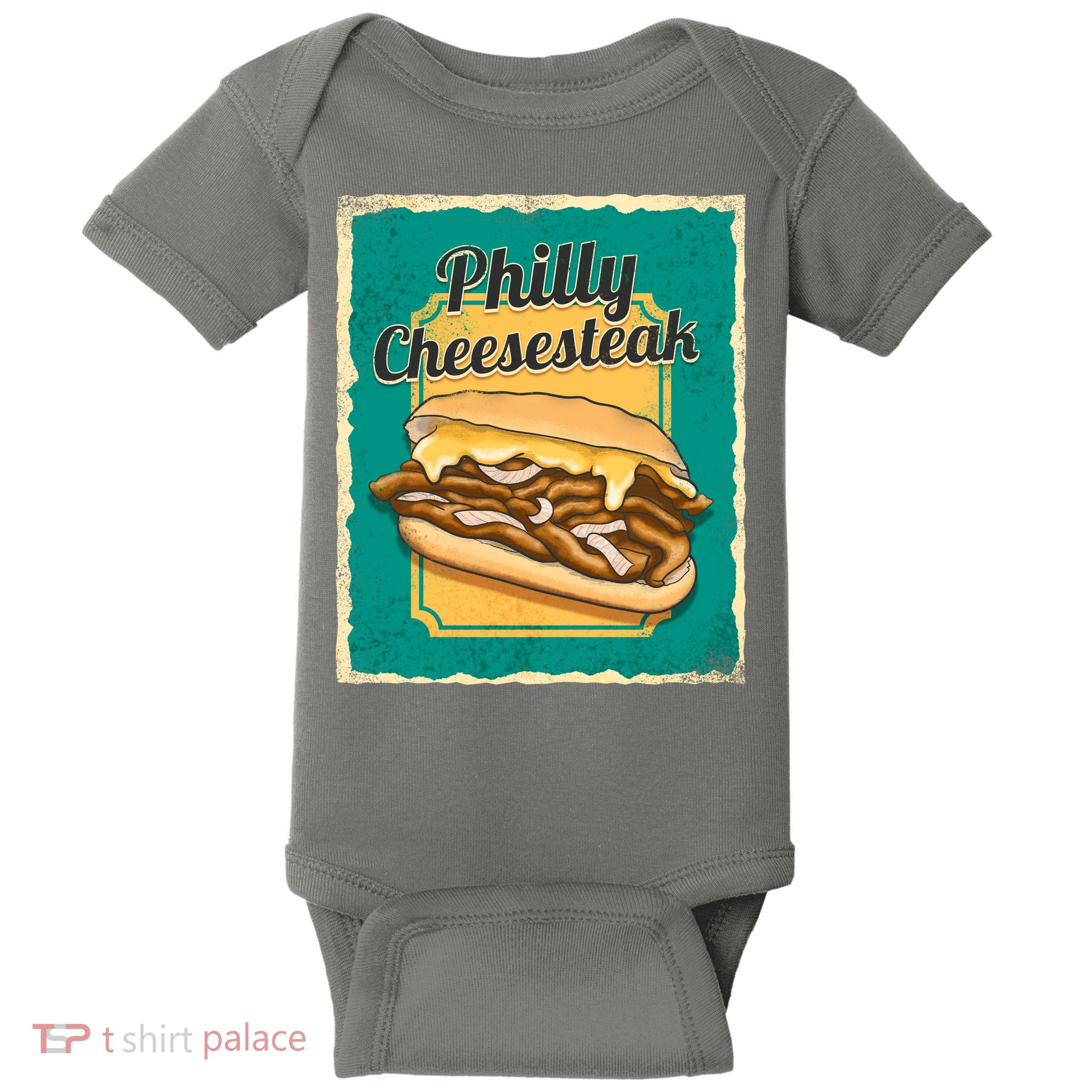 Philly Cheesesteak Baby Bodysuit