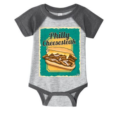 Philly Cheesesteak Infant Baby Jersey Bodysuit