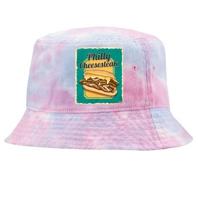 Philly Cheesesteak Tie-Dyed Bucket Hat