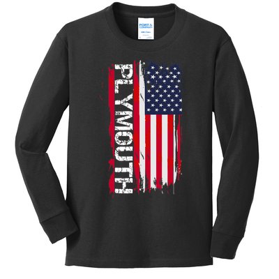 Plymouth City Kids Long Sleeve Shirt