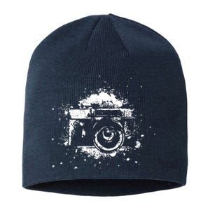 Photographer Camera Photography Retro Journalist Tee Sustainable Beanie