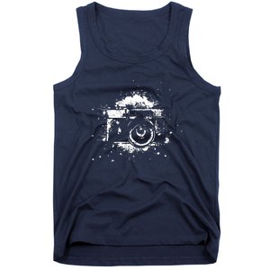 Photographer Camera Photography Retro Journalist Tee Tank Top