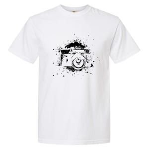 Photographer Camera Photography Retro Journalist Tee Garment-Dyed Heavyweight T-Shirt