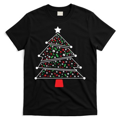 Pharmacist Christmas Pills And Meds Tree T-Shirt