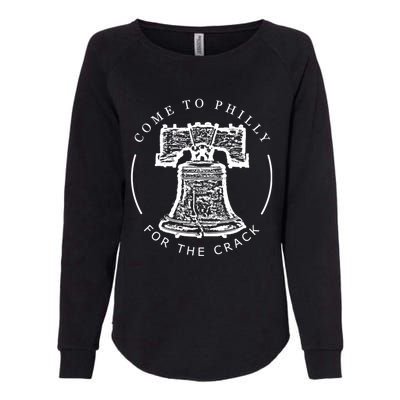 Philadelphia Come Womens California Wash Sweatshirt