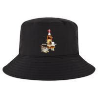 Pappy & Cigar Painting, Blantons, Buffalo Trace Cool Comfort Performance Bucket Hat