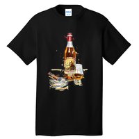 Pappy & Cigar Painting, Blantons, Buffalo Trace Tall T-Shirt