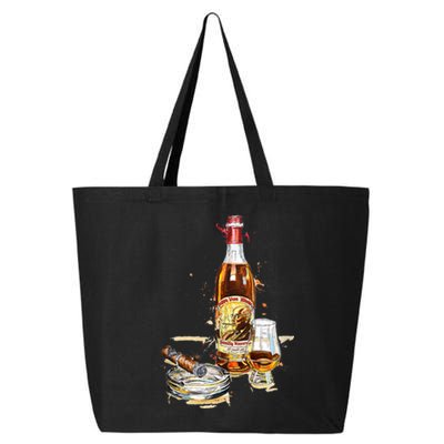 Pappy & Cigar Painting, Blantons, Buffalo Trace 25L Jumbo Tote