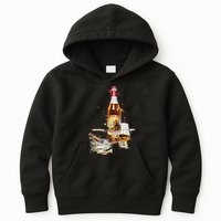 Pappy & Cigar Painting, Blantons, Buffalo Trace Kids Hoodie