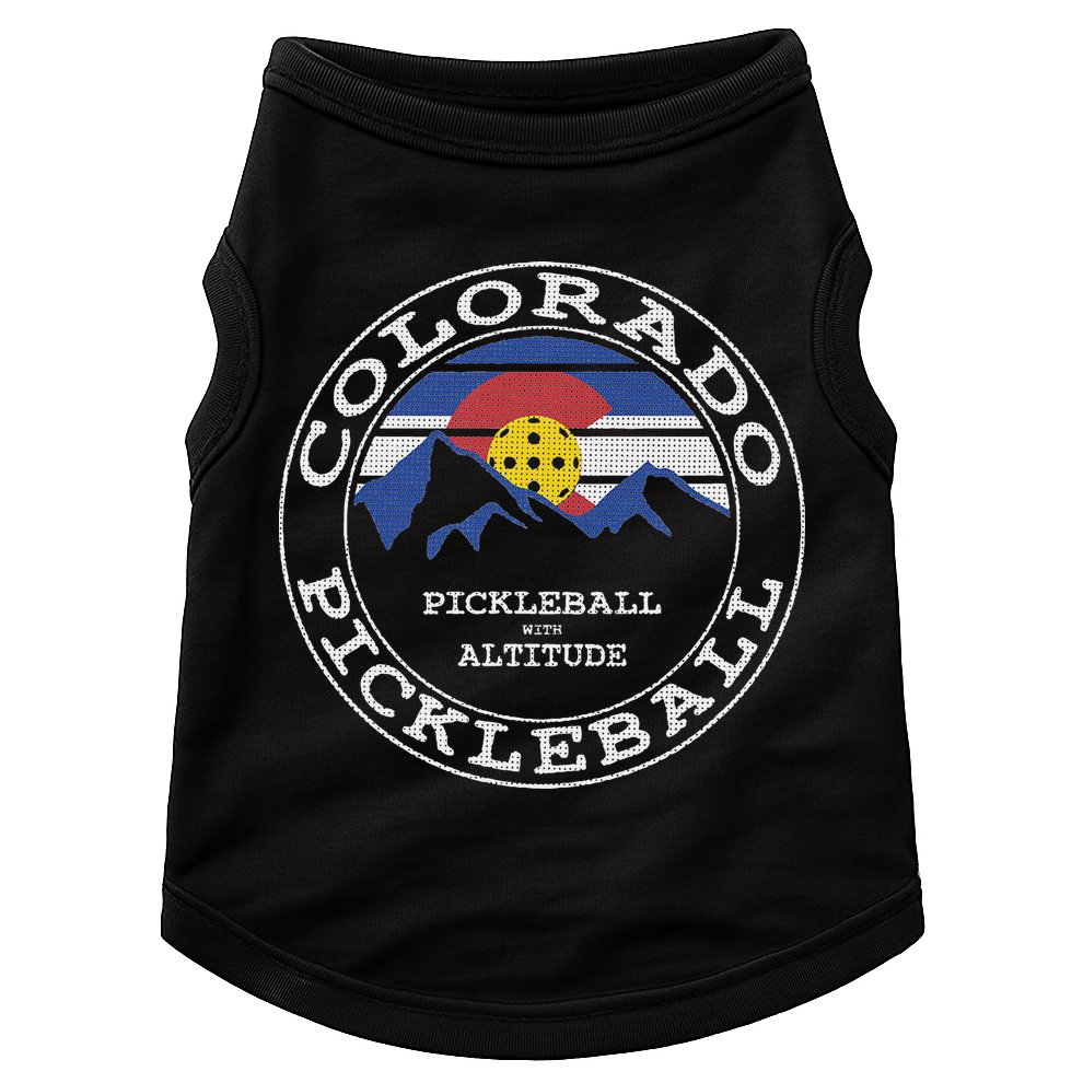 Pickleball Colorado Pickle Ball With Altitude Pickleball Doggie Tank
