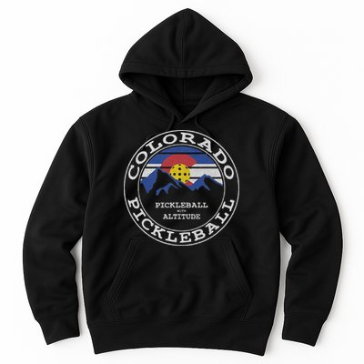 Pickleball Colorado Pickle Ball With Altitude Pickleball Hoodie