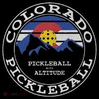 Pickleball Colorado Pickle Ball With Altitude Pickleball Tall T-Shirt
