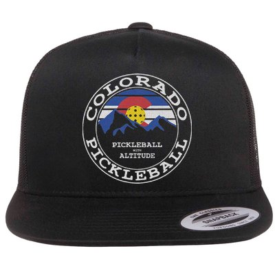 Pickleball Colorado Pickle Ball With Altitude Pickleball Flatbill Hat