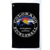 Pickleball Colorado Pickle Ball With Altitude Pickleball Golf Towel