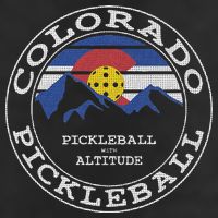 Pickleball Colorado Pickle Ball With Altitude Pickleball Golf Towel