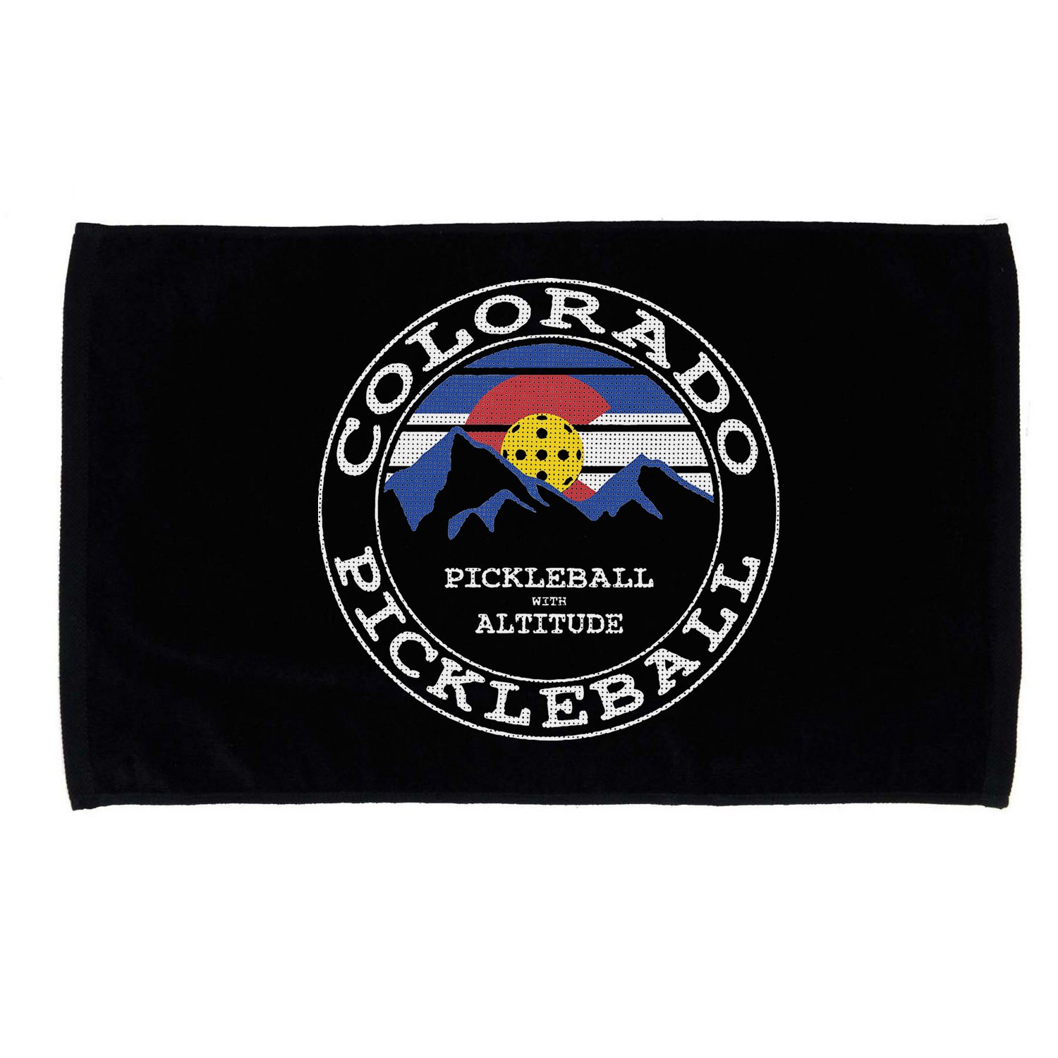 Pickleball Colorado Pickle Ball With Altitude Pickleball Microfiber Hand Towel