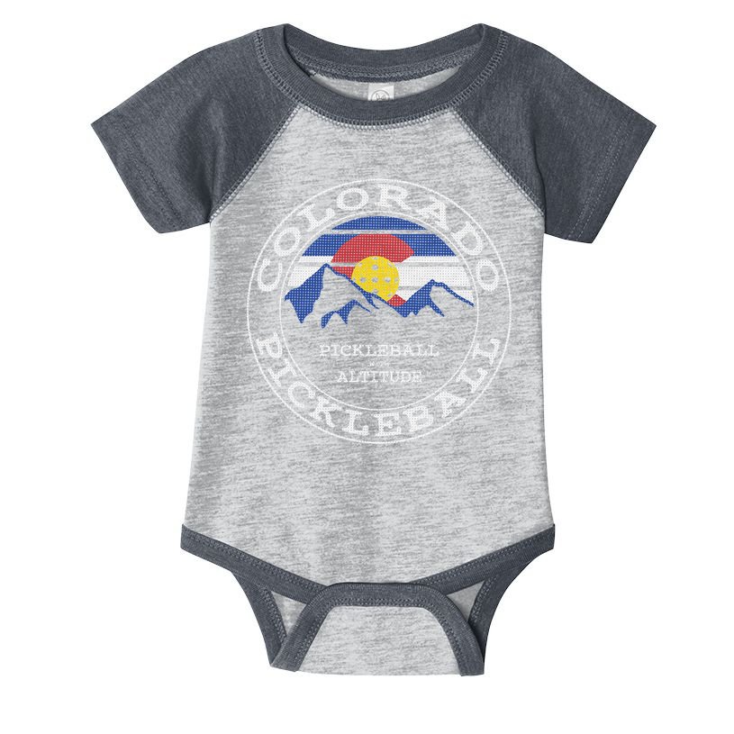 Pickleball Colorado Pickle Ball With Altitude Pickleball Infant Baby Jersey Bodysuit