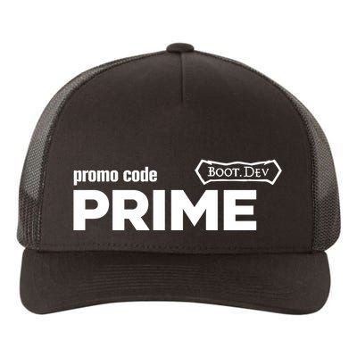 Promo Code Prime Boot.Dev Yupoong Adult 5-Panel Trucker Hat