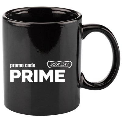 Promo Code Prime Boot.Dev 11oz C Handle Ceramic Mug