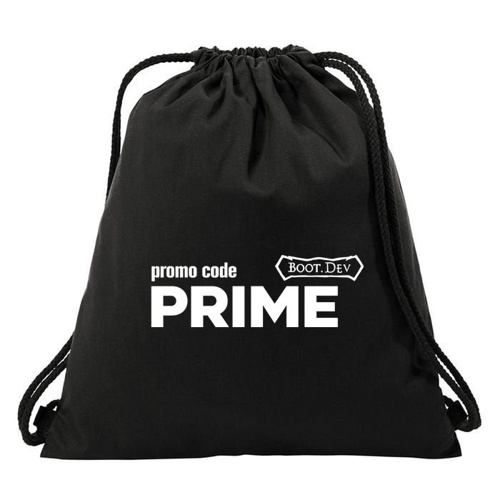 Promo Code Prime Boot.Dev Drawstring Bag