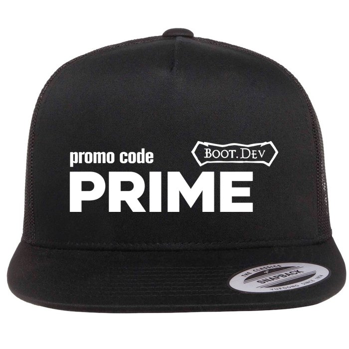 Promo Code Prime Boot.Dev Flat Bill Trucker Hat