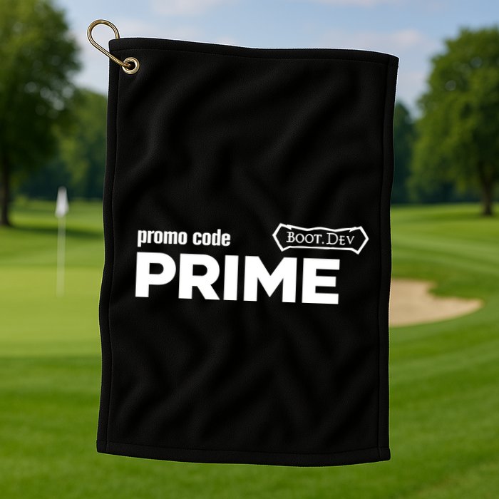 Promo Code Prime Boot.Dev Golf Towel