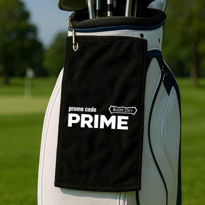 Promo Code Prime Boot.Dev Golf Towel
