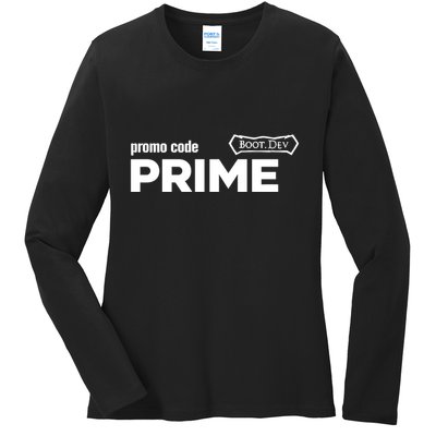 Promo Code Prime Boot.Dev Ladies Long Sleeve Shirt