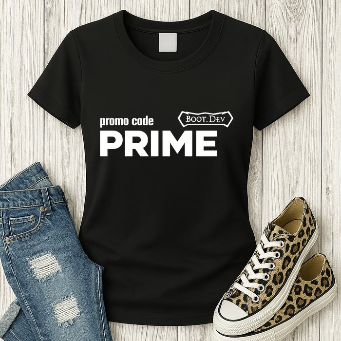 Promo Code Prime Boot.Dev Womens T-Shirt