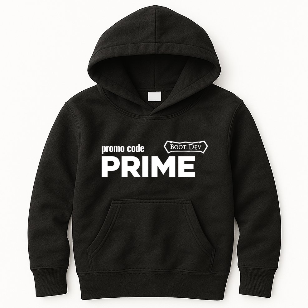 Promo Code Prime Boot.Dev Kids Hoodie