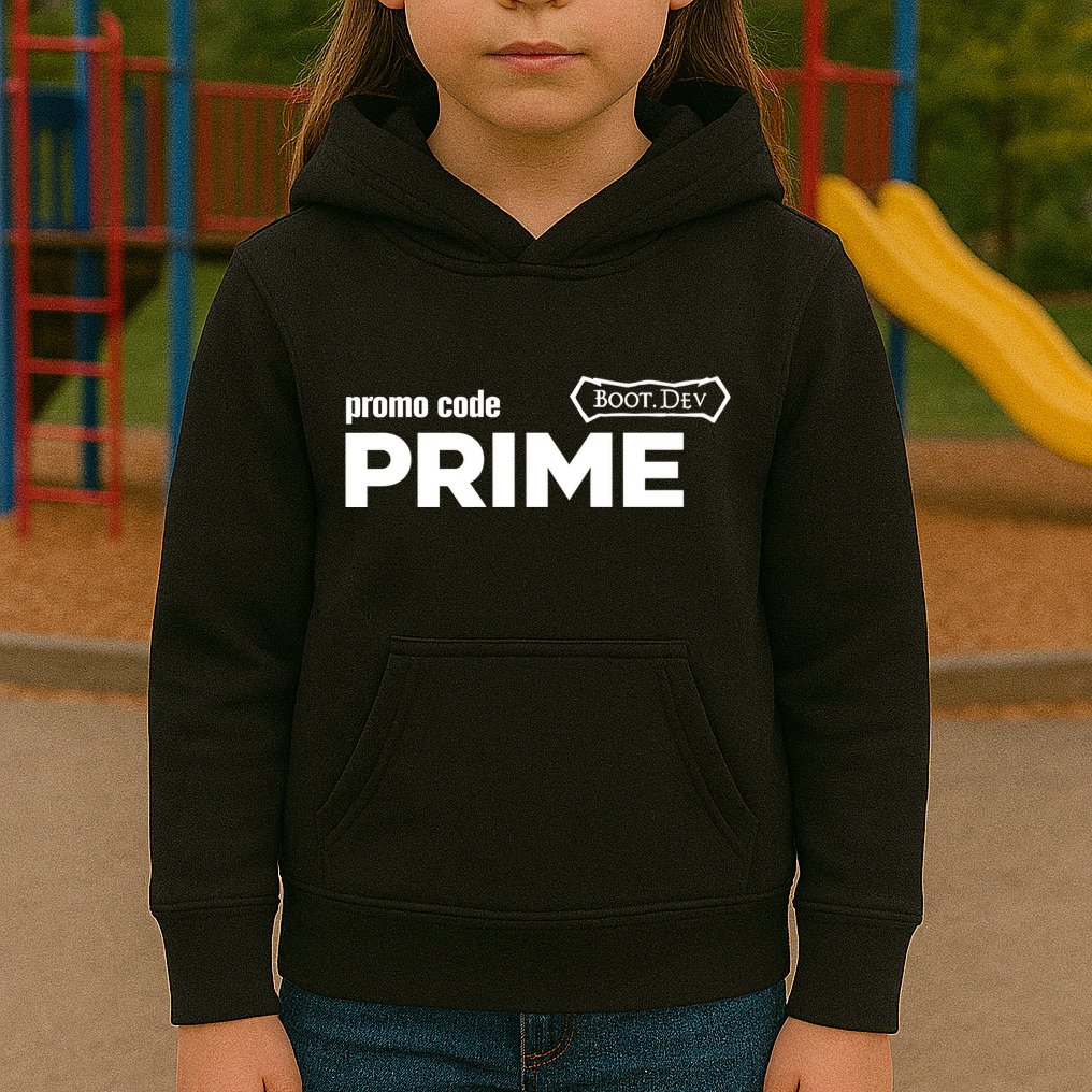 Promo Code Prime Boot.Dev Kids Hoodie