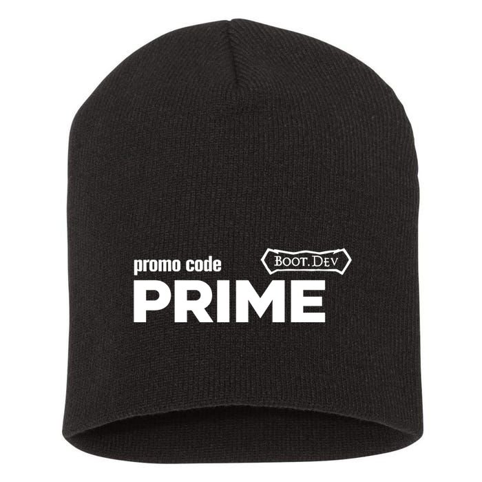 Promo Code Prime Boot.Dev Short Acrylic Beanie