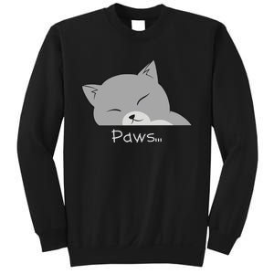 Paws Cat Sweatshirt