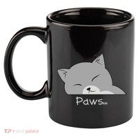 Paws Cat 11oz C Handle Ceramic Mug