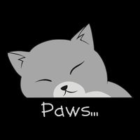 Paws Cat Drawstring Bag