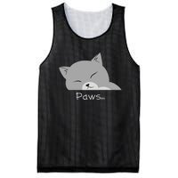 Paws Cat Mesh Reversible Basketball Jersey Tank