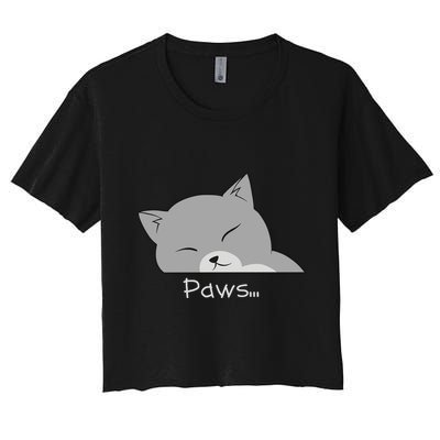 Paws Cat Crop Top