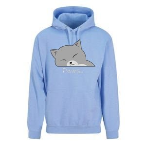 Paws Cat Unisex Surf Hoodie